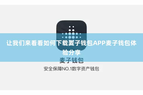 让我们来看看如何下载麦子钱包APP麦子钱包体验分享