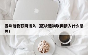 区块链物联网接入（区块链物联网接入什么意思）