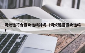 蚂蚁链符合区块链精神吗（蚂蚁链是区块链吗）