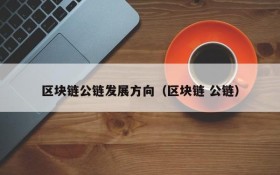 区块链公链发展方向(区块链 公链)