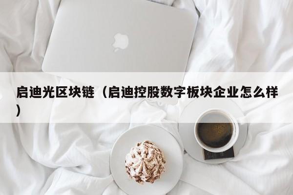 启迪光区块链（启迪控股数字板块企业怎么样）