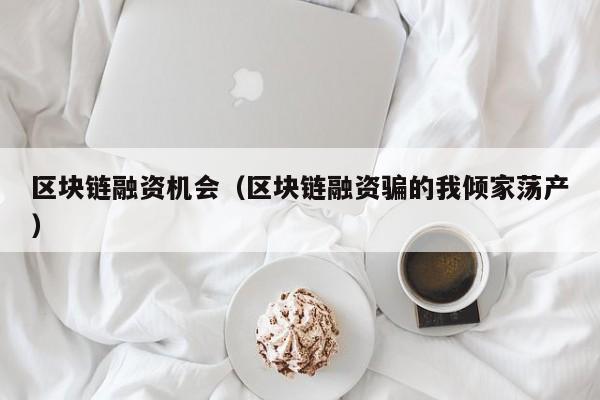 区块链融资机会（区块链融资骗的我倾家荡产）