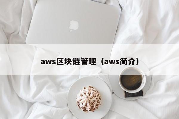 aws区块链管理（aws简介）