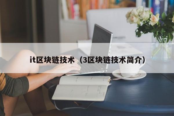 it区块链技术（3区块链技术简介）