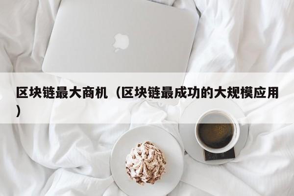 区块链最大商机（区块链最成功的大规模应用）