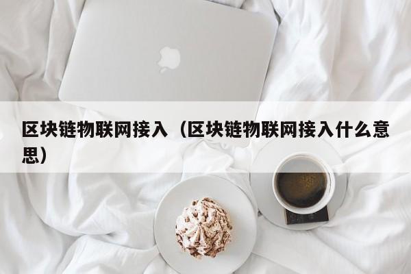 区块链物联网接入（区块链物联网接入什么意思）