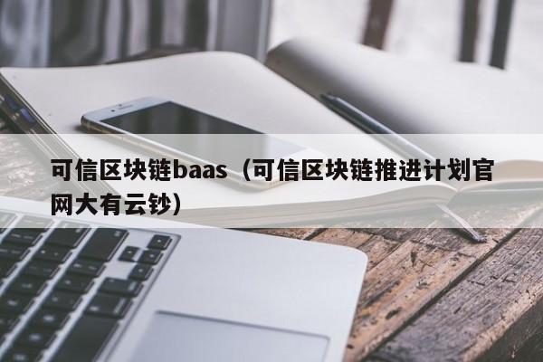 可信区块链baas（可信区块链推进计划官网大有云钞）